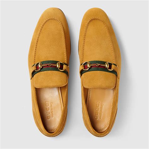 Gucci suede loafers for men